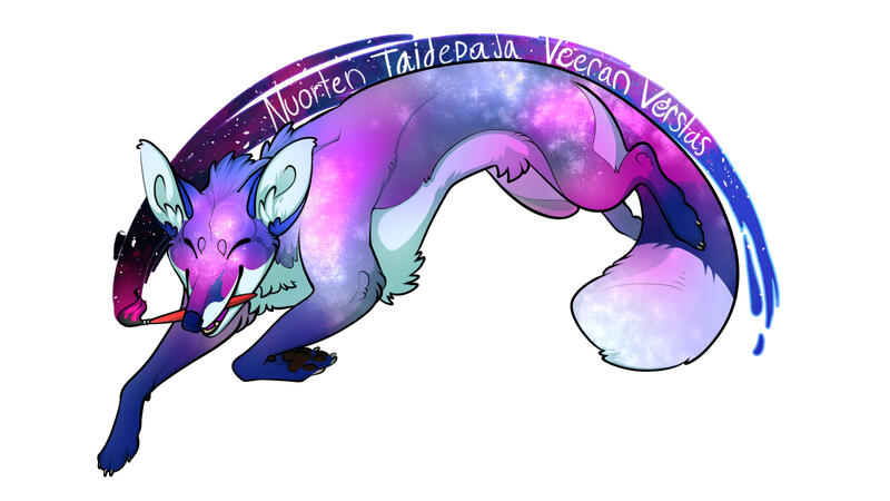 A sticker design for Finnish workshop Veeran Verstas