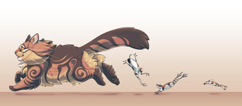 A mug design I did for my flatmate of their pets