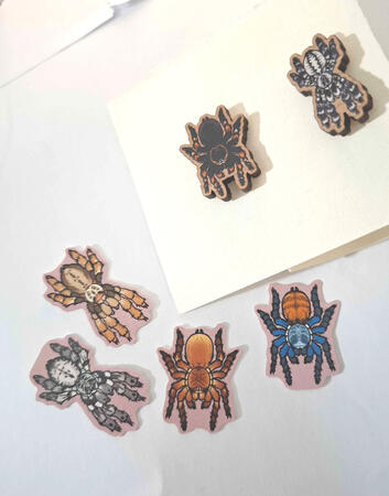 Pins and stickers
